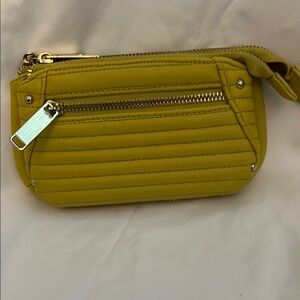 Steve Madden Yellow Quilted Women's Bag